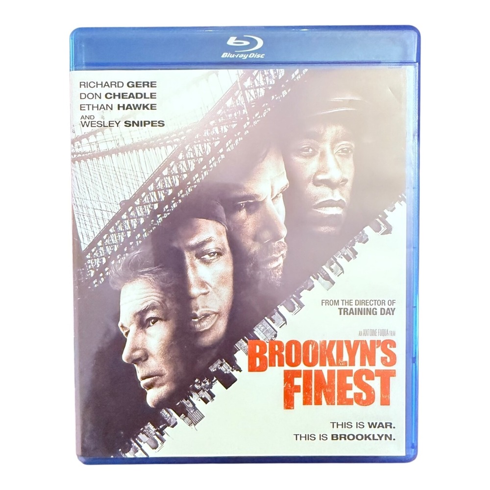 Brooklyn's Finest Blu-ray 2010 Crime Drama Richard Gere Tested Used